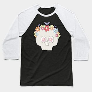 Cute Skull! Halloween Baseball T-Shirt